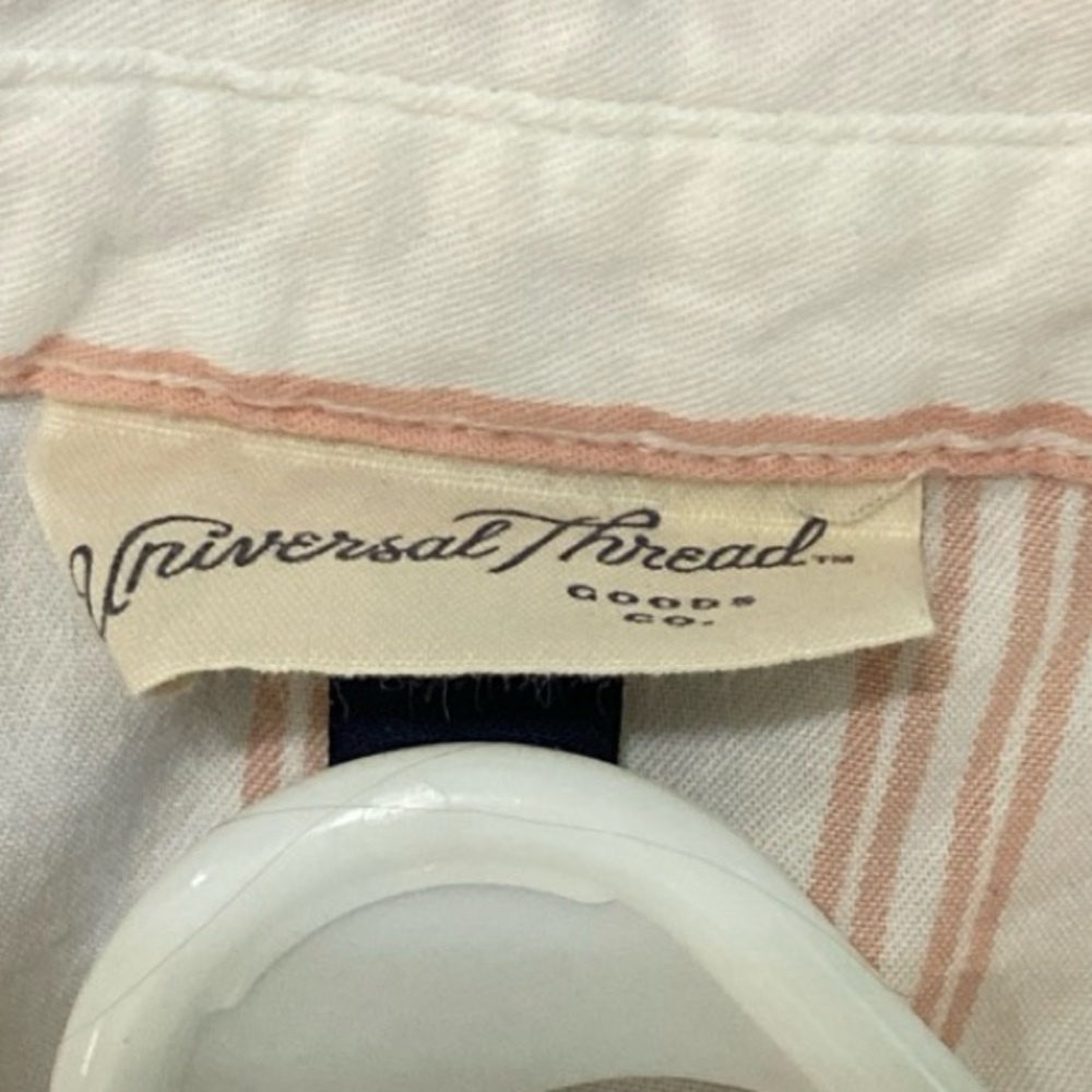 Universal Thread Button Up Top Women’s Medium Pin… - image 6